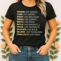 Black History Dream Like Martin Women's T-Shirt thumb 2