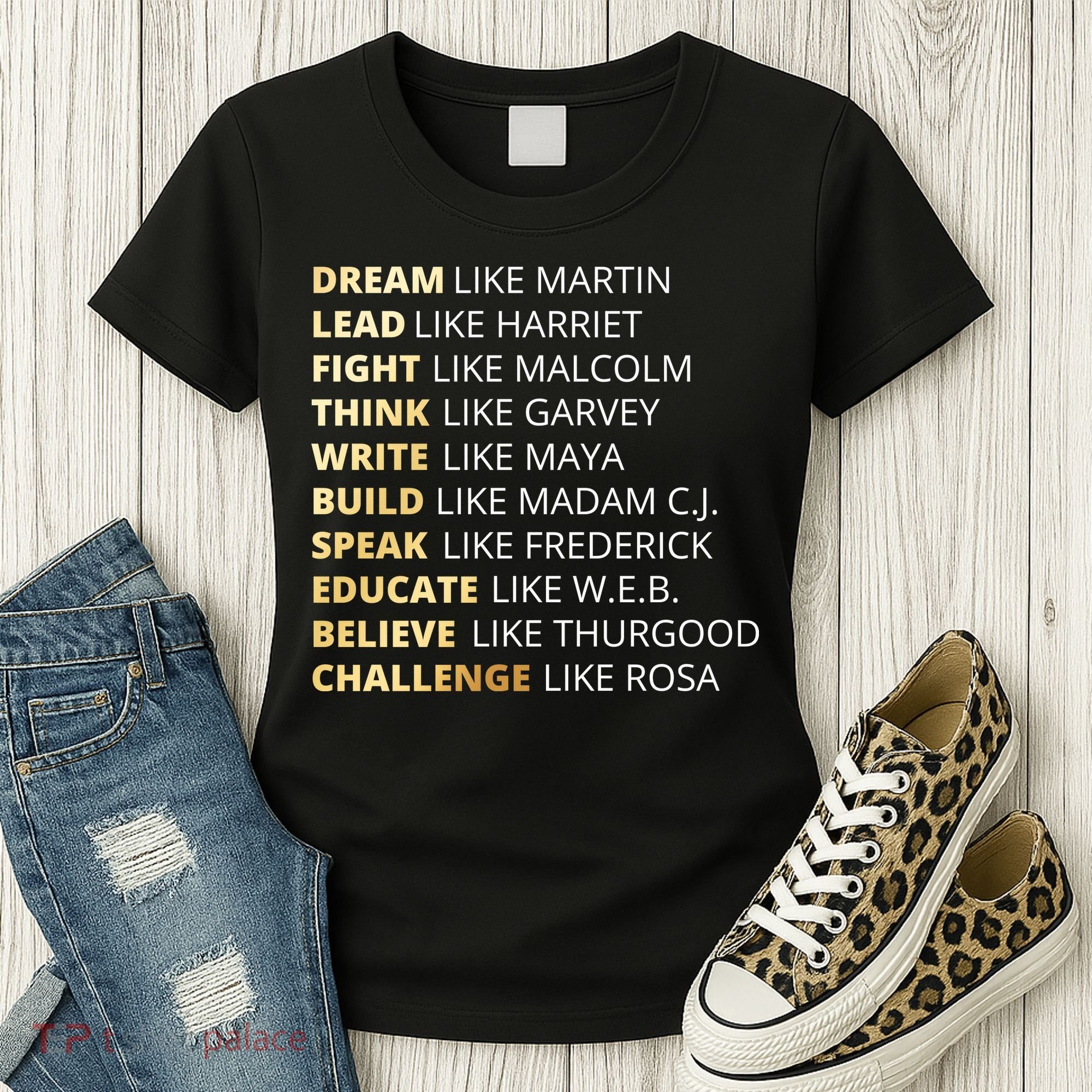 Black History Dream Like Martin Women's T-Shirt