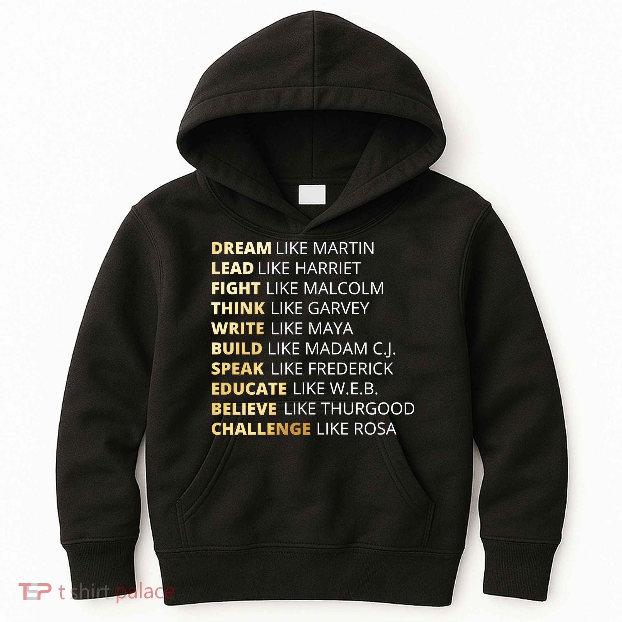 Black History Dream Like Martin Kids Hoodie