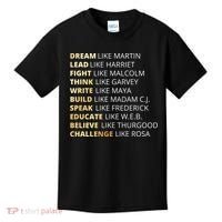 Black History Dream Like Martin Kids T-Shirt thumb 0