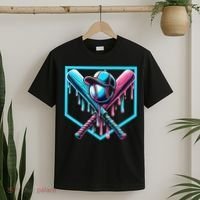 Baseball Home Drip  Baseball Bat Gift T-Shirt thumb 2