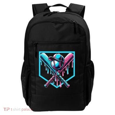 Baseball Home Drip  Baseball Bat Gift Backpack