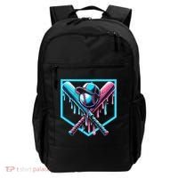 Baseball Home Drip  Baseball Bat Gift Backpack thumb 0
