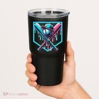 Baseball Home Drip  Baseball Bat Gift Tumbler thumb 2