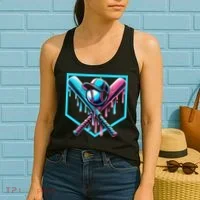 Baseball Home Drip  Baseball Bat Gift Women's Tank Top thumb 2
