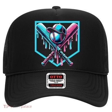 Baseball Home Drip  Baseball Bat Gift Hat
