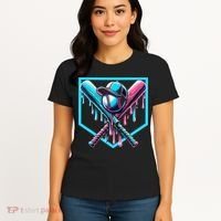Baseball Home Drip  Baseball Bat Gift Women's T-Shirt thumb 4