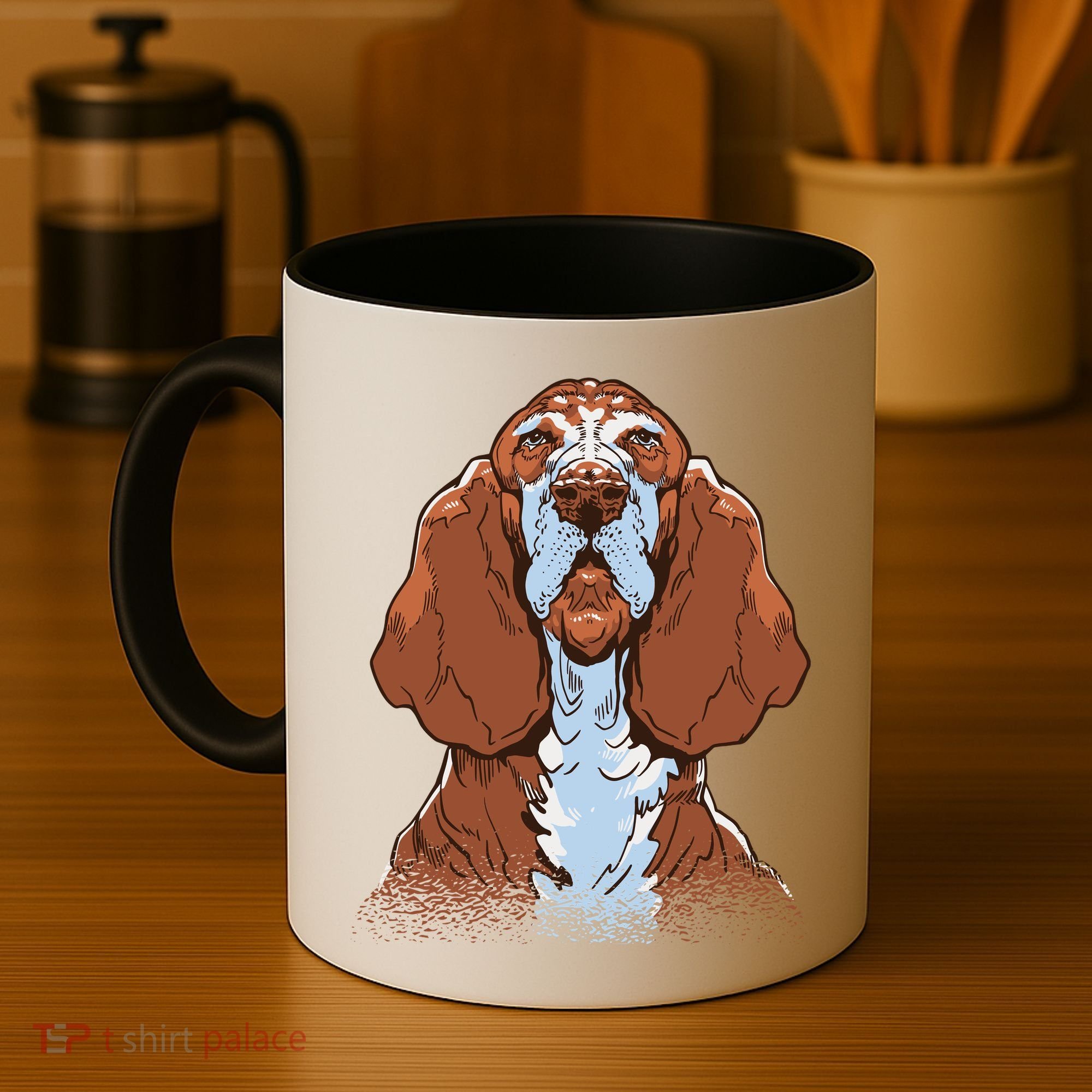 Basset Hound Dog Coffee Mug