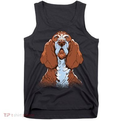 Basset Hound Dog Tank Top