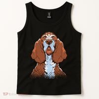 Basset Hound Dog Tank Top thumb 2