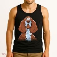 Basset Hound Dog Tank Top thumb 3
