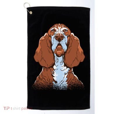 Basset Hound Dog Golf Towel