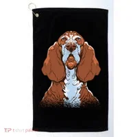 Basset Hound Dog Golf Towel thumb 0