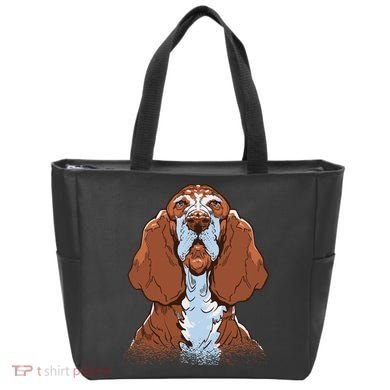 Basset Hound Dog Tote Bag