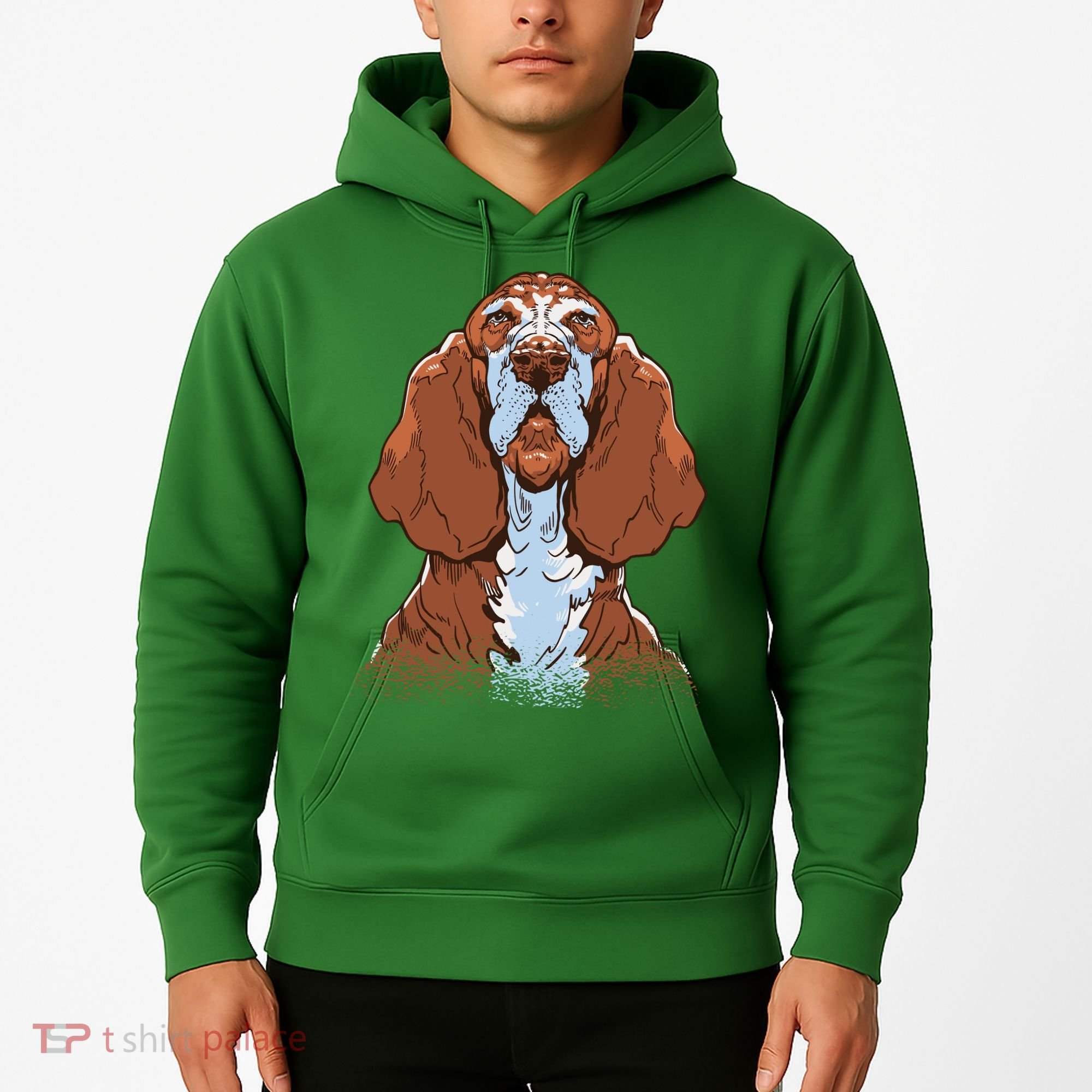 Basset Hound Dog Hoodie