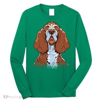 Basset Hound Dog Long Sleeve Shirt