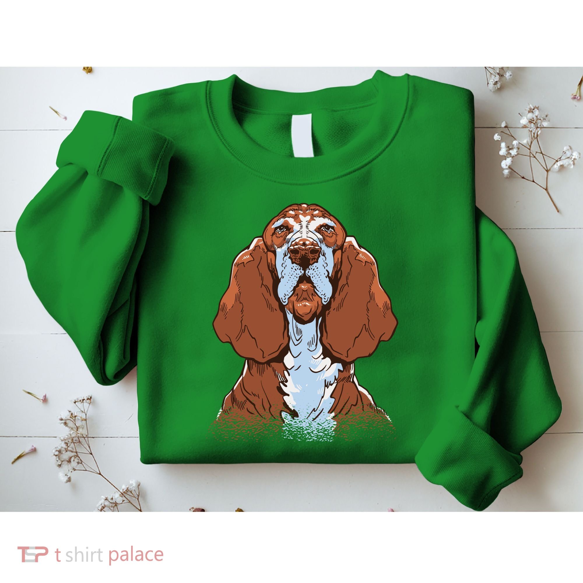 Basset Hound Dog Sweatshirt