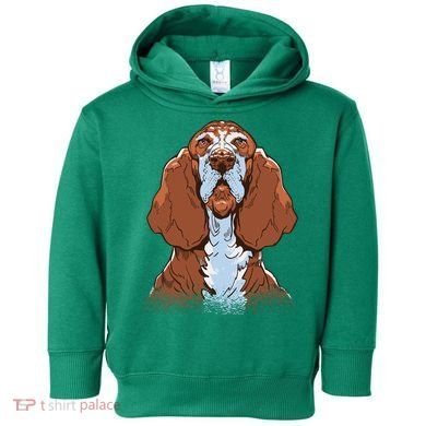 Basset Hound Dog Toddler Hoodie
