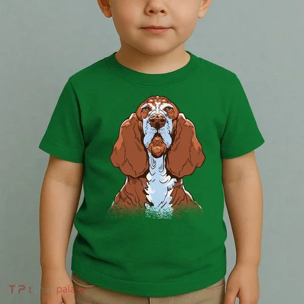 Basset Hound Dog Toddler T-Shirt