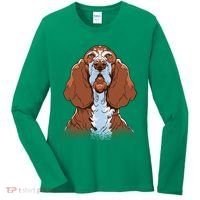 Basset Hound Dog Women's Long Sleeve Shirt thumb 0
