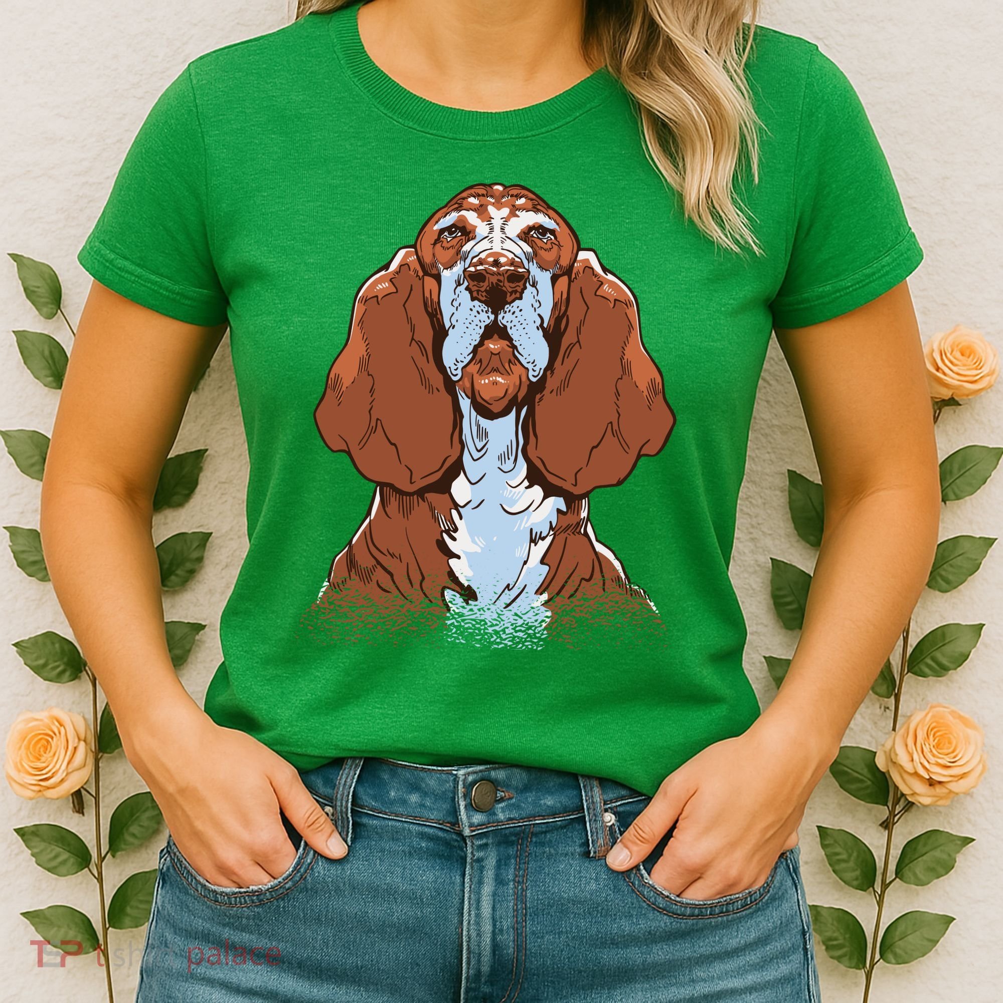 Basset Hound Dog Women's T-Shirt