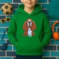 Basset Hound Dog Kids Hoodie thumb 2