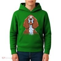Basset Hound Dog Kids Hoodie thumb 4