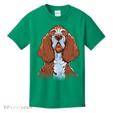 Basset Hound Dog Kids T-Shirt