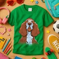 Basset Hound Dog Kids T-Shirt thumb 3