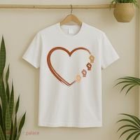 Black History Diversity Heart T-Shirt thumb 2