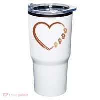 Black History Diversity Heart Tumbler thumb 0