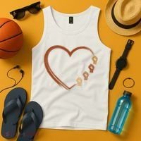 Black History Diversity Heart Tank Top thumb 4