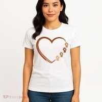 Black History Diversity Heart Women's T-Shirt thumb 4
