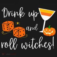 Bunco Halloween Drink Up and Roll Witches Bucket Hat thumb 4