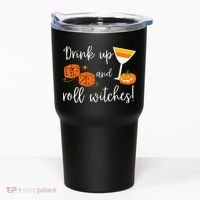 Bunco Halloween Drink Up and Roll Witches Tumbler thumb 0