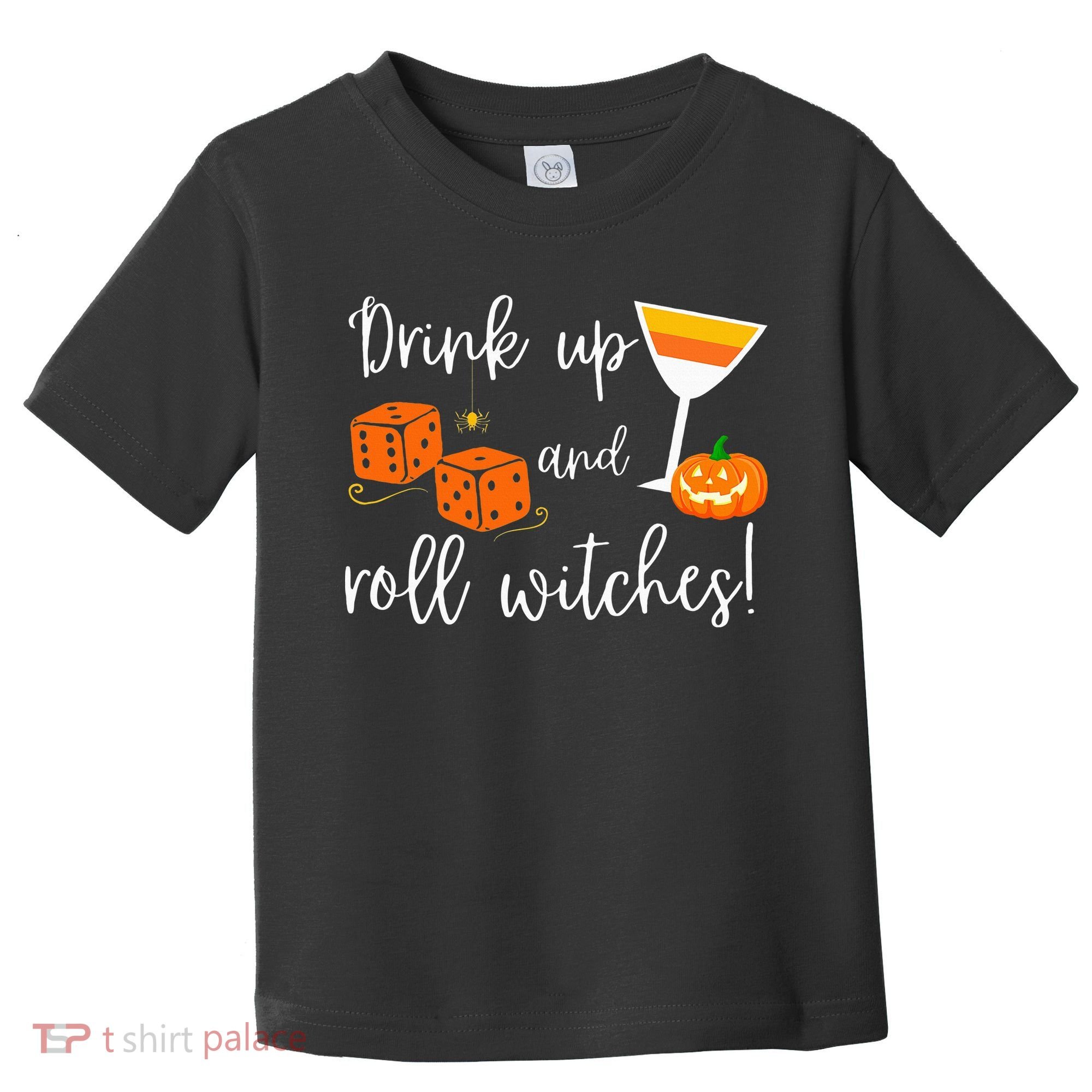 Bunco Halloween Drink Up and Roll Witches Toddler T-Shirt