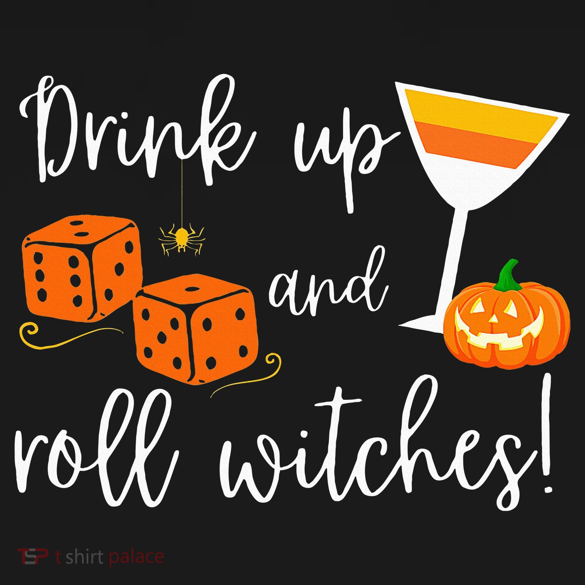 Bunco Halloween Drink Up and Roll Witches Toddler T-Shirt