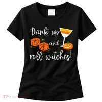 Bunco Halloween Drink Up and Roll Witches Women's T-Shirt thumb 0