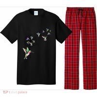 Bird Hummingbird Dandelion Flowers Gift Meaningful Gift Pajama Set thumb 0
