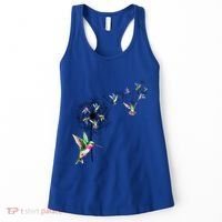 Bird Hummingbird Dandelion Flowers Gift Meaningful Gift Women's Tank Top thumb 0