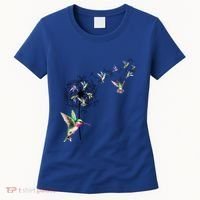 Bird Hummingbird Dandelion Flowers Gift Meaningful Gift Women's T-Shirt thumb 0