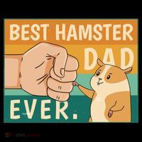 Best Hamster Dad Ever Retro Apron thumb 3
