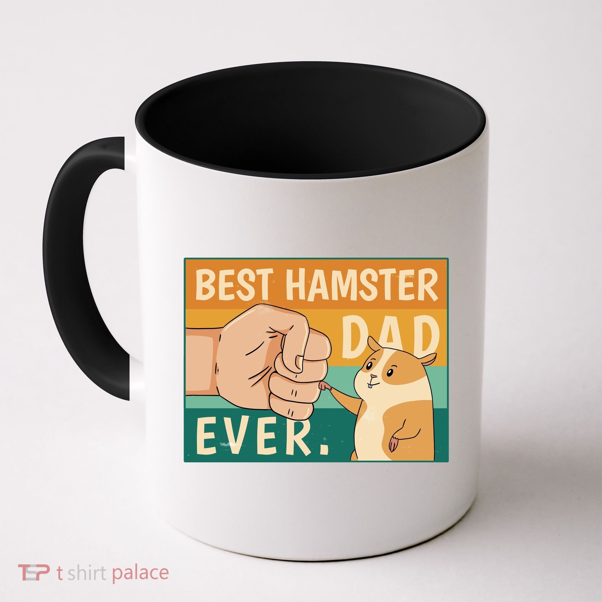 Best Hamster Dad Ever Retro Coffee Mug
