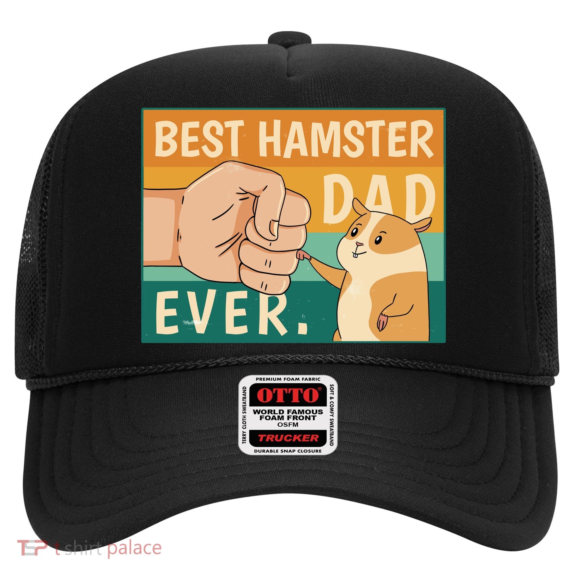 Best Hamster Dad Ever Retro Hat