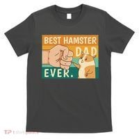 Best Hamster Dad Ever Retro T-Shirt thumb 0