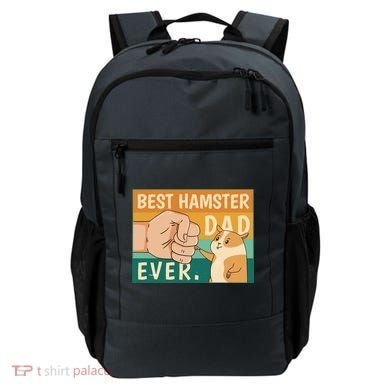 Best Hamster Dad Ever Retro Backpack