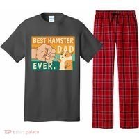 Best Hamster Dad Ever Retro Pajama Set thumb 0