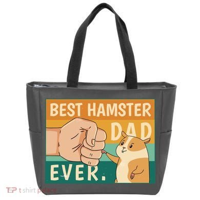 Best Hamster Dad Ever Retro Tote Bag