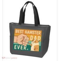 Best Hamster Dad Ever Retro Tote Bag thumb 3