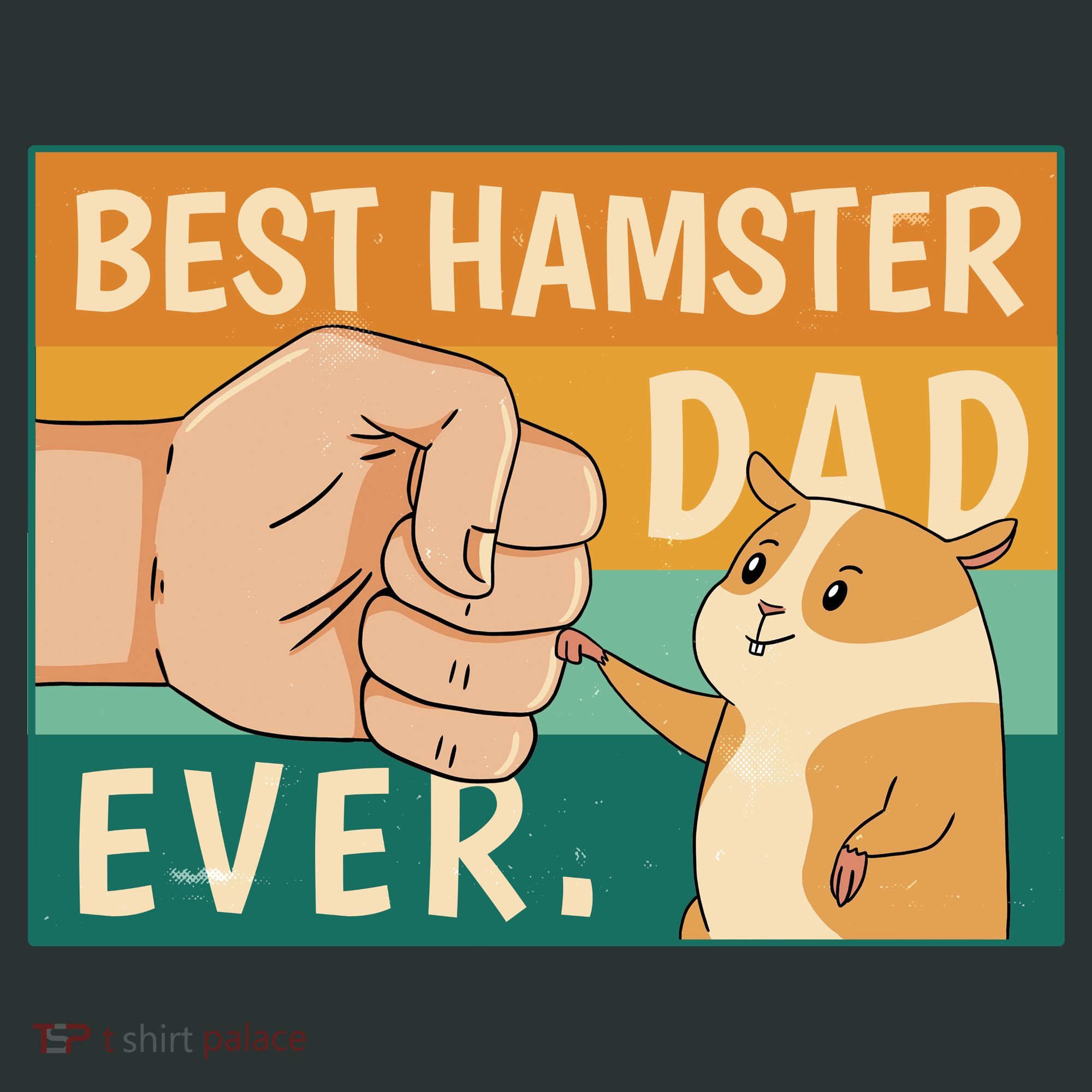 Best Hamster Dad Ever Retro Tote Bag